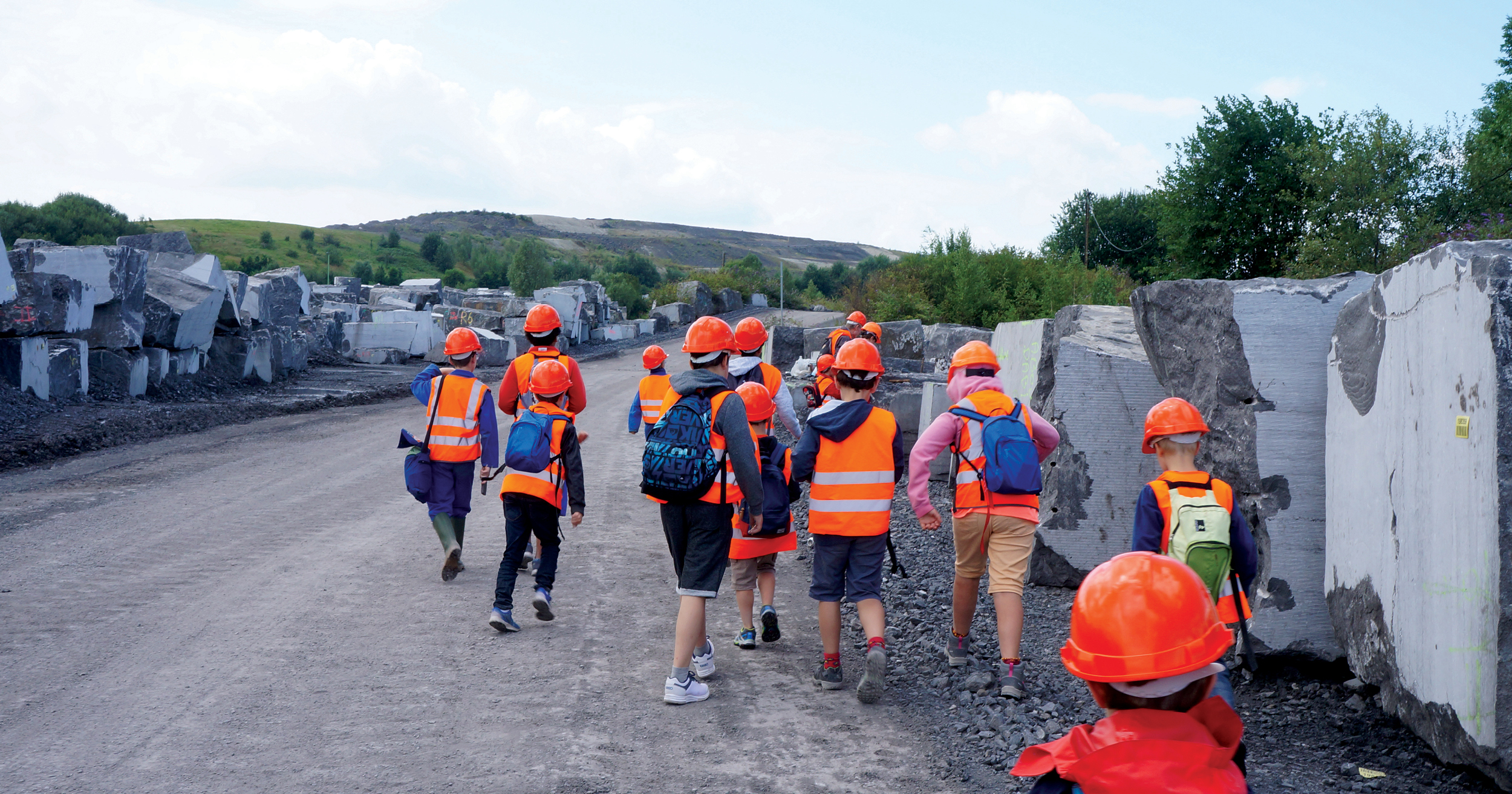 Journ�e d�couverte de la pierre pour les enfants