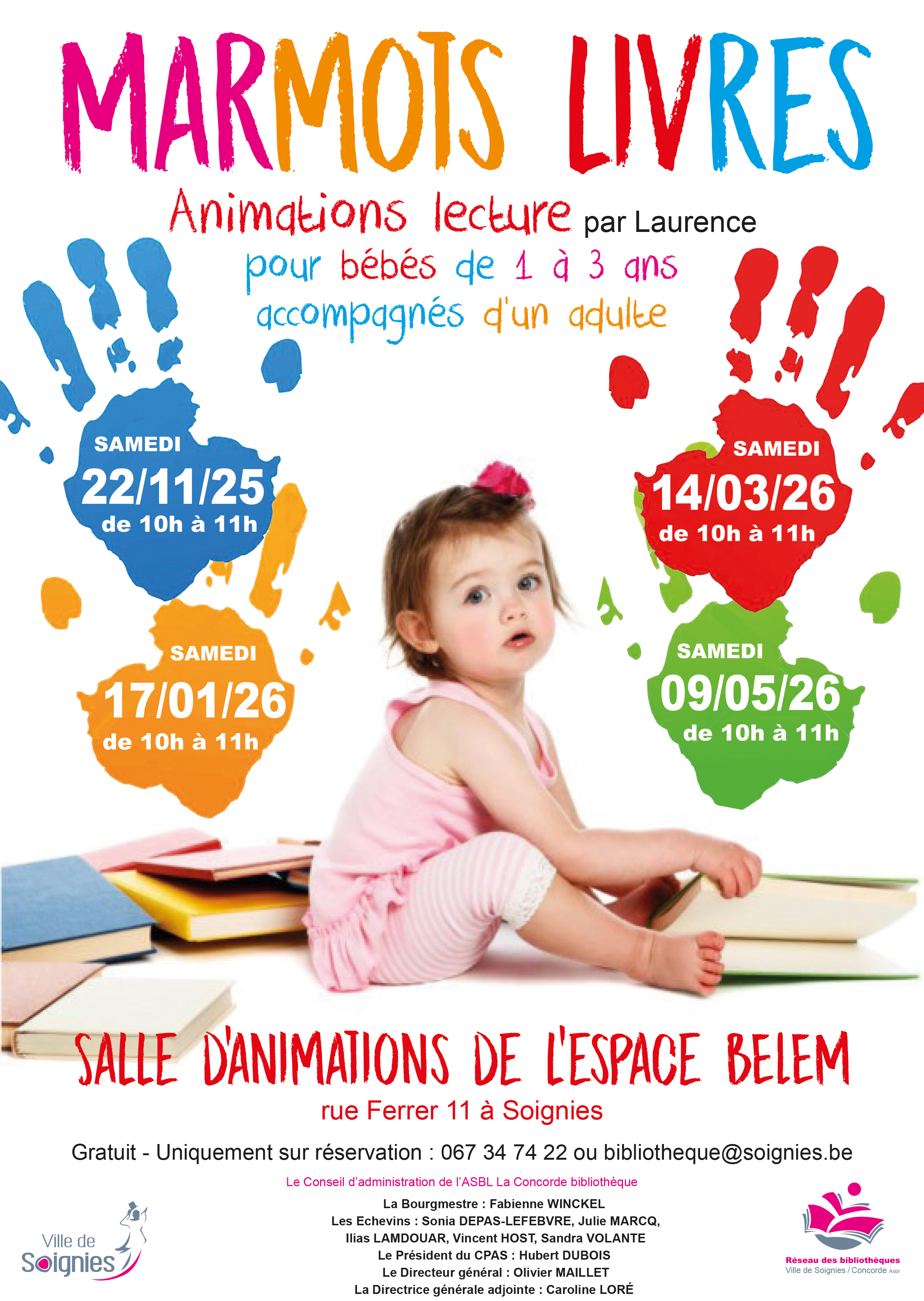 Marmots livres - Animation lecture pour bébés de 1 à 3 ans Marmots livres - Animation lecture pour bébés de 1 à 3 ans