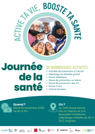 Journe de la sant - Active ta vie, booste ta sant
