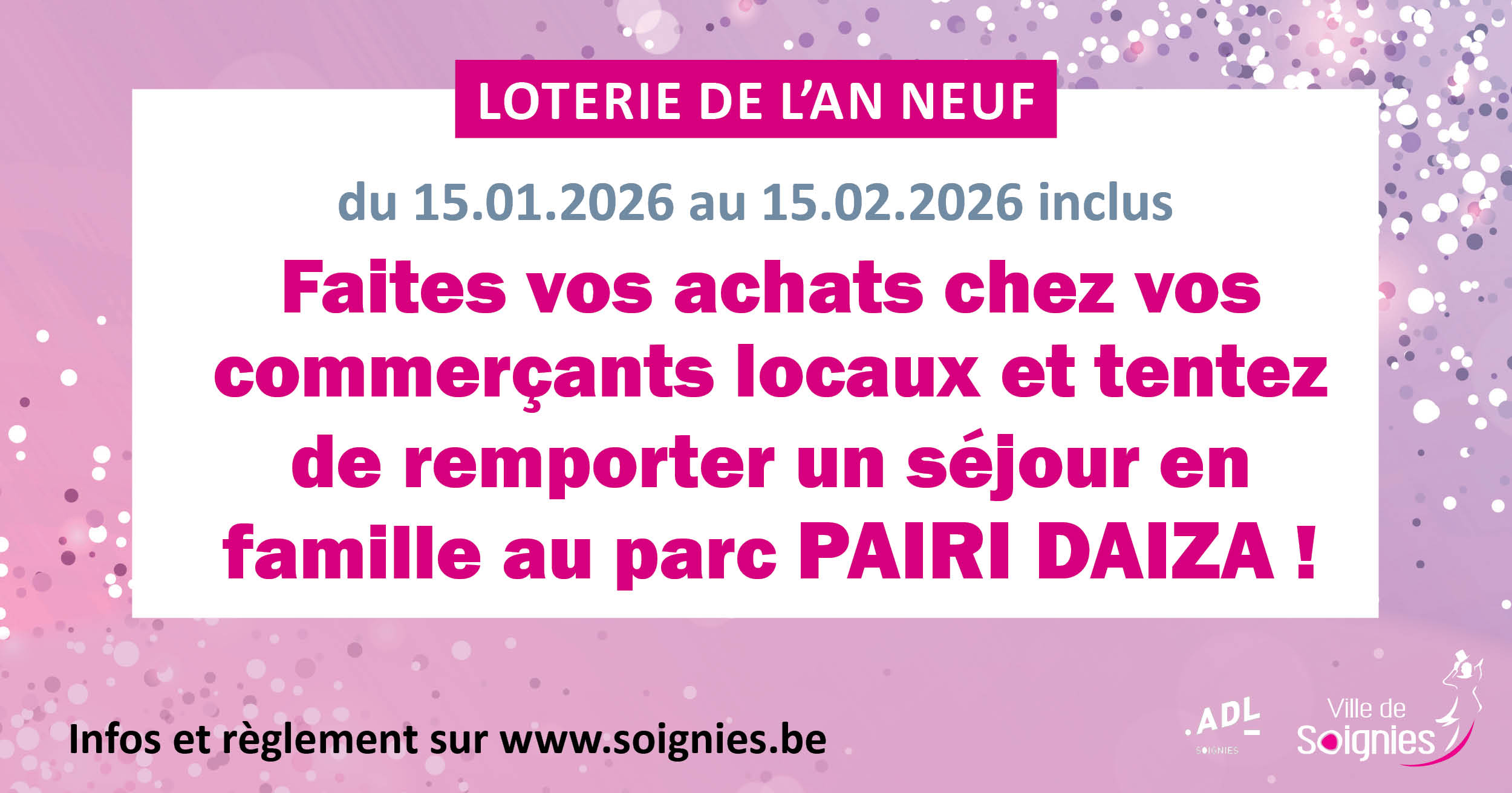 Une grande loterie pour c�l�brer l'an neuf